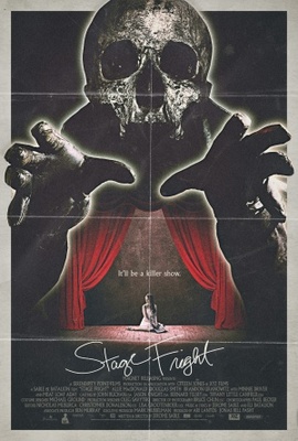 Stage Fright movie poster (2014) wooden framed poster