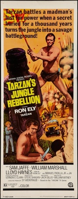 Tarzan's Jungle Rebellion movie poster (1967) t-shirt