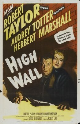 High Wall movie poster (1947) pillow