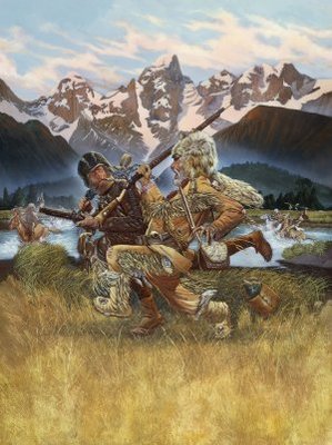The Mountain Men movie poster (1980) canvas poster