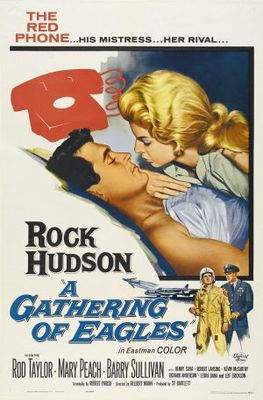 A Gathering of Eagles movie poster (1963) canvas poster