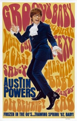 Austin Powers movie poster (1997) hoodie