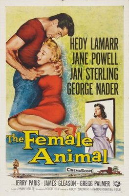 The Female Animal movie poster (1958) poster with hanger
