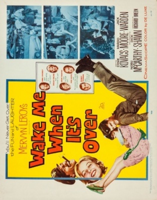 Wake Me When It's Over movie poster (1960) Mouse Pad MOV_0686f9ad