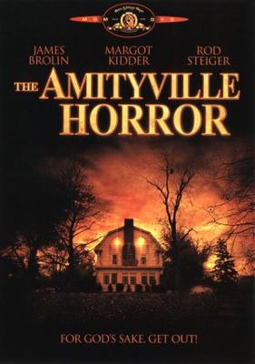 The Amityville Horror movie poster (1979) wood print