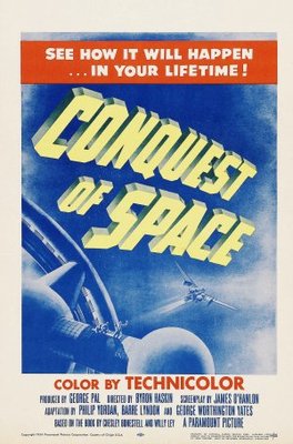Conquest of Space movie poster (1955) mouse pad
