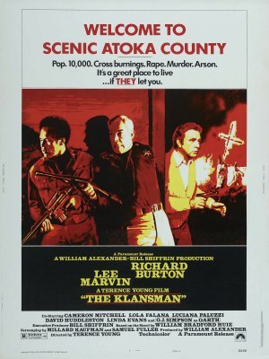 The Klansman movie poster (1974) pillow