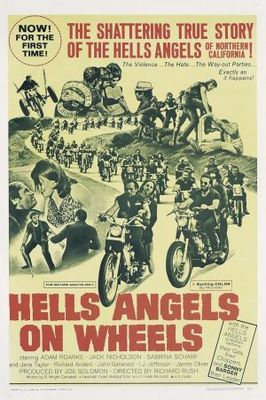 Hells Angels on Wheels movie poster (1967) wood print