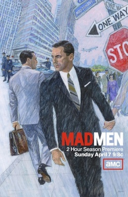 Mad Men movie poster (2007) wooden framed poster