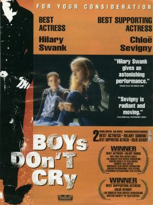 Boys Don't Cry movie poster (1999) wood print