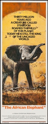The African Elephant movie poster (1971) t-shirt