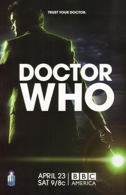 Doctor Who movie poster (2005) wood print