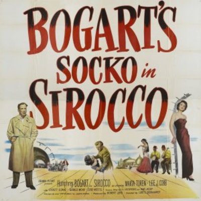 Sirocco movie poster (1951) metal framed poster