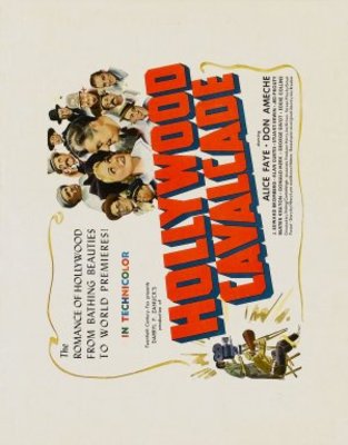Hollywood Cavalcade movie poster (1939) metal framed poster