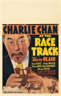 Charlie Chan at the Race Track movie poster (1936) pillow