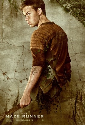 The Maze Runner movie poster (2014) poster with hanger