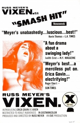Vixen! movie poster (1968) pillow