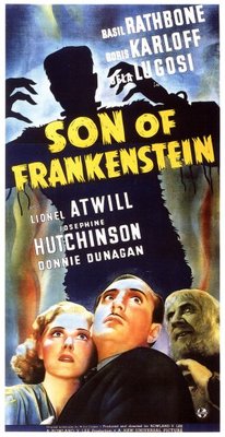 Son of Frankenstein movie poster (1939) tote bag