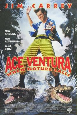 Ace Ventura: When Nature Calls movie poster (1995) poster with hanger