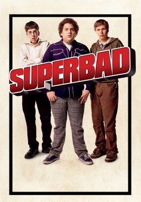 Superbad movie poster (2007) wood print