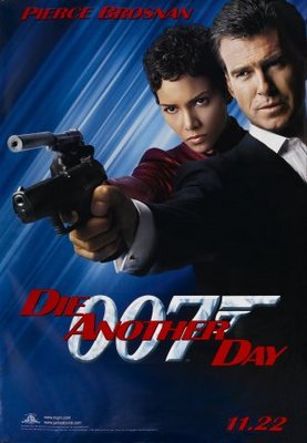Die Another Day movie poster (2002) wood print