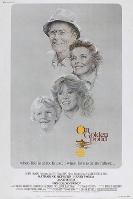 On Golden Pond movie poster (1981) metal framed poster