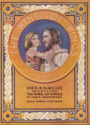 The King of Kings movie poster (1927) wood print
