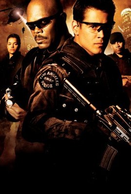 S.W.A.T. movie poster (2003) wood print