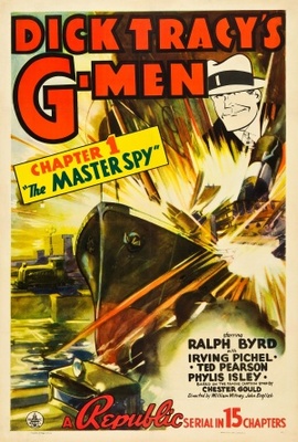 Dick Tracy's G-Men movie poster (1939) Longsleeve T-shirt