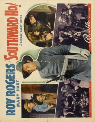 Southward Ho movie poster (1939) wood print