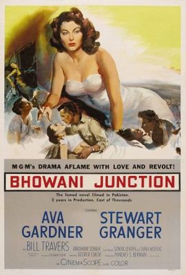 Bhowani Junction movie poster (1956) wooden framed poster