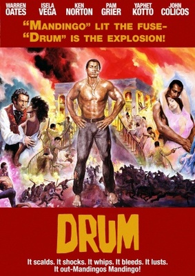 Drum movie poster (1976) poster with hanger