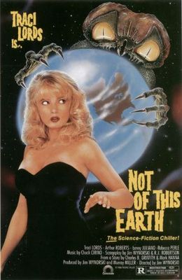 Not of This Earth movie poster (1988) Longsleeve T-shirt