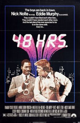 48 Hours movie poster (1982) metal framed poster