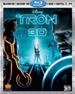 TRON: Legacy movie poster (2010) wooden framed poster