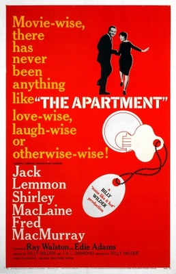 The Apartment movie poster (1960) wooden framed poster