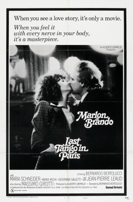 Ultimo tango a Parigi movie poster (1972) canvas poster
