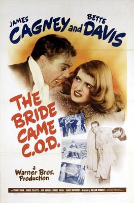 The Bride Came C.O.D. movie poster (1941) pillow