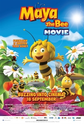 Maya the Bee Movie movie posters (2014) metal framed poster