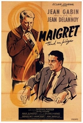 Maigret tend un piÃ¨ge movie posters (1958) mouse pad