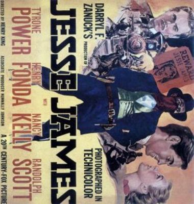 Jesse James movie poster (1939) mug