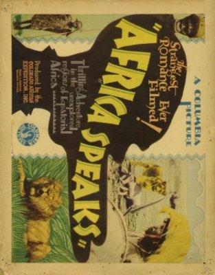 Africa Speaks! movie poster (1930) pillow