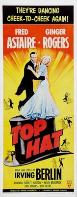 Top Hat movie poster (1935) wooden framed poster