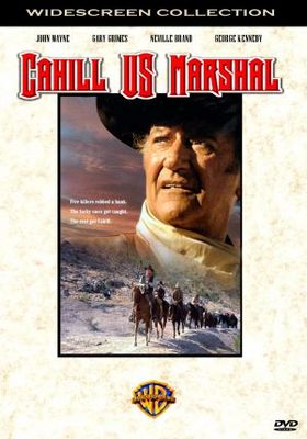 Cahill U.S. Marshal movie poster (1973) poster with hanger
