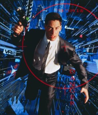 Johnny Mnemonic movie poster (1995) canvas poster