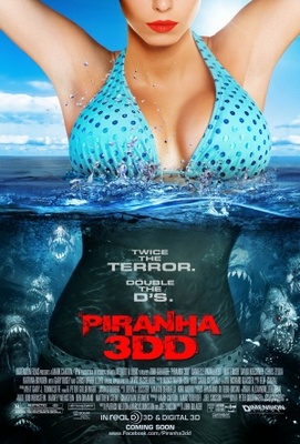 Piranha 3DD movie poster (2012) poster with hanger
