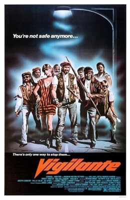 Vigilante movie posters (1983) canvas poster