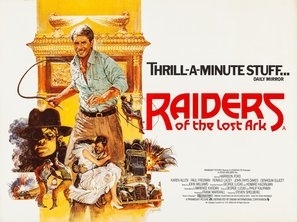 Raiders of the Lost Ark movie posters (1981) wood print