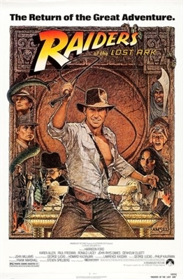 Raiders of the Lost Ark movie posters (1981) canvas poster