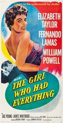 The Girl Who Had Everything movie posters (1953) t-shirt